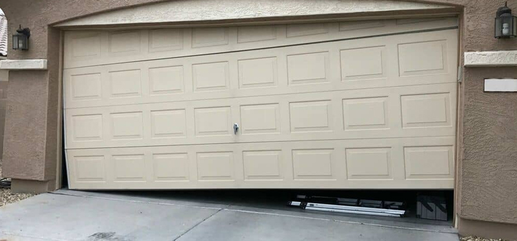 garage-door-bent-off-track-repair in Stouffville