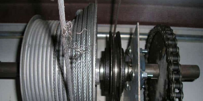 overhead garage door cable repair in Stouffville